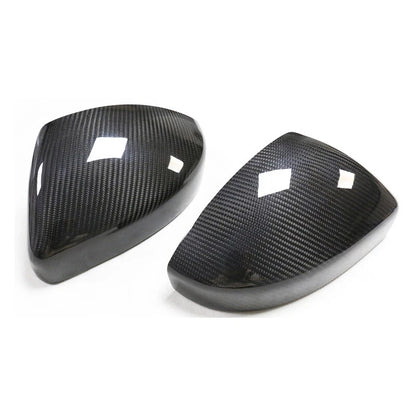 Real Carbon Fiber Side Mirror Cover Housing Shell Fit for Jaguar F-PACE E-pace