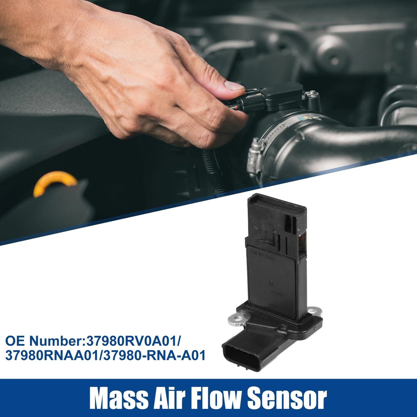 Mass Air Flow Sensor for Acura MDX (2007-2013) for Honda Accord