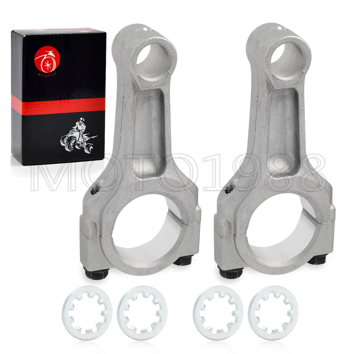 2 x Connecting Rod For EZGO Golf Cart Fuji Robin Engine (1991–2008)