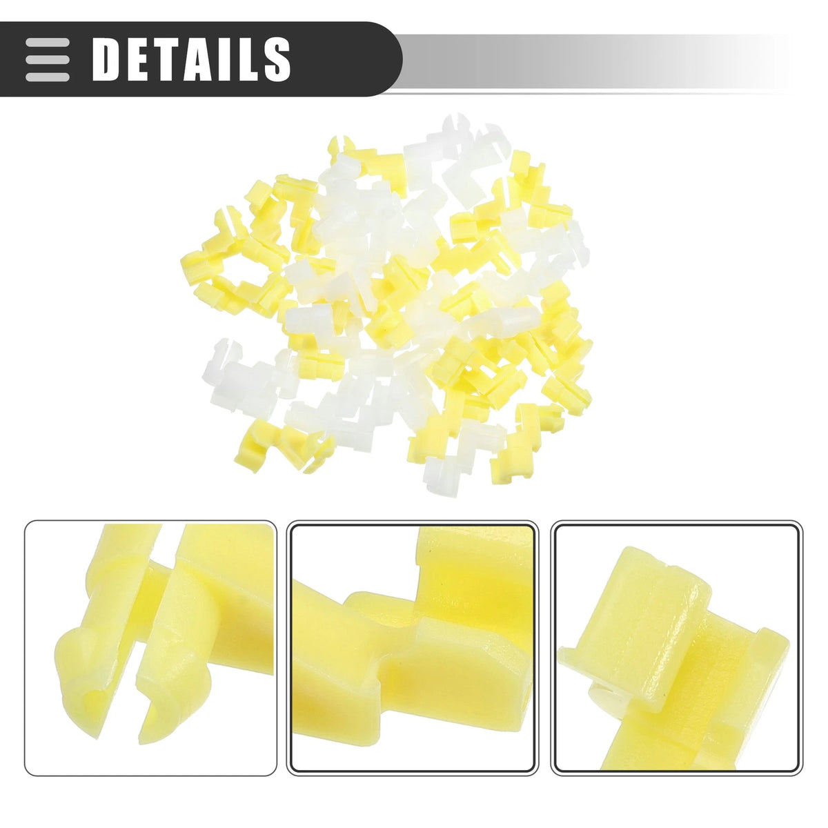 2 x Tailgate Door Handle Lock Rod Clips for Toyota (No. 69293-12030)