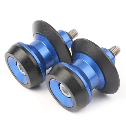 6mm Blue Swing Arm Spool Slider for Yamaha YZF R1 R3 R6 MT-09 MT-10