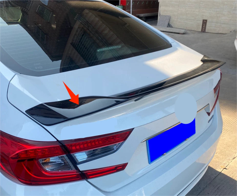 R Style Rear Spoiler Wing for Honda Accord Sedan 2018-2022 ABS Glossy Black