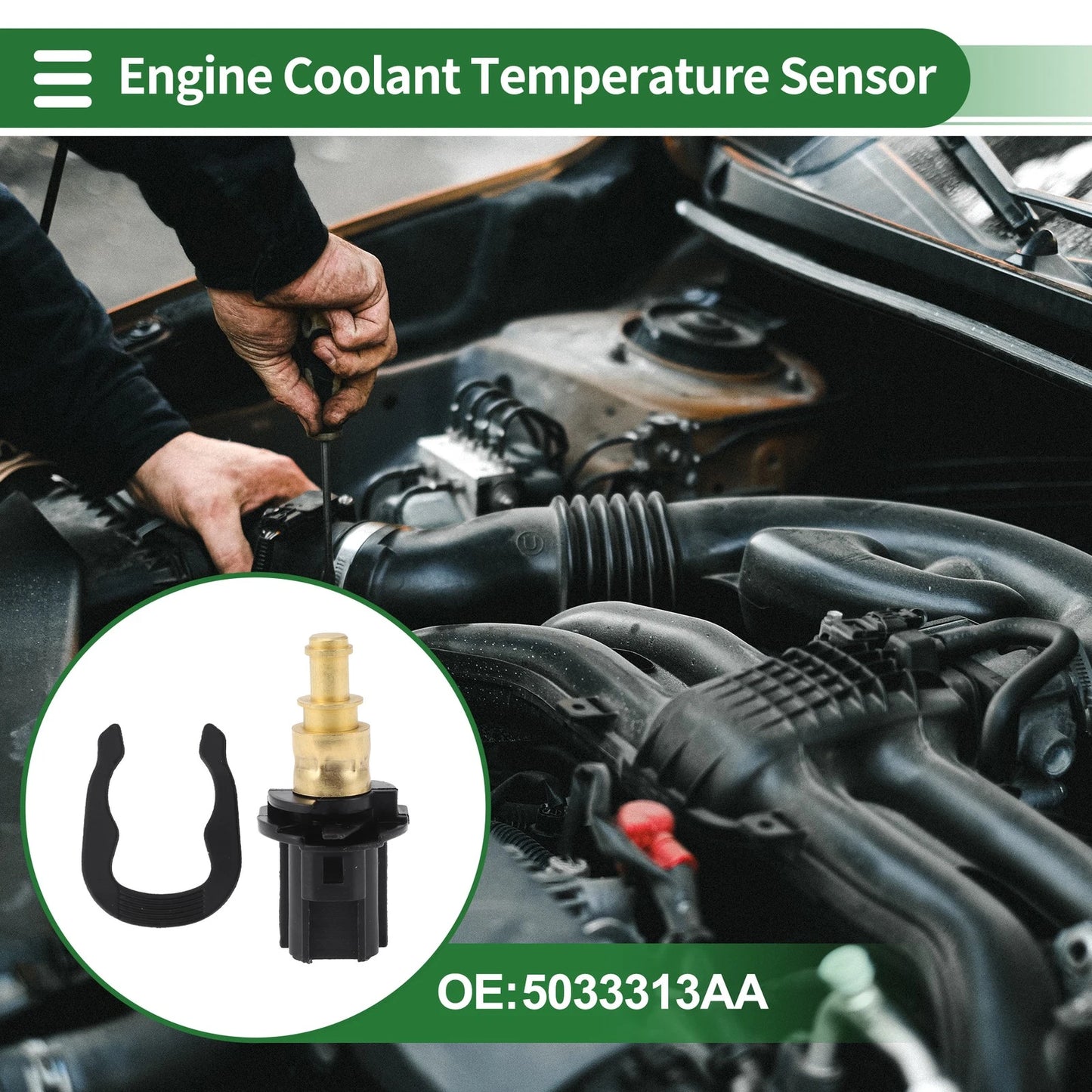 Engine Coolant Temperature Sensor for Dodge Journey
