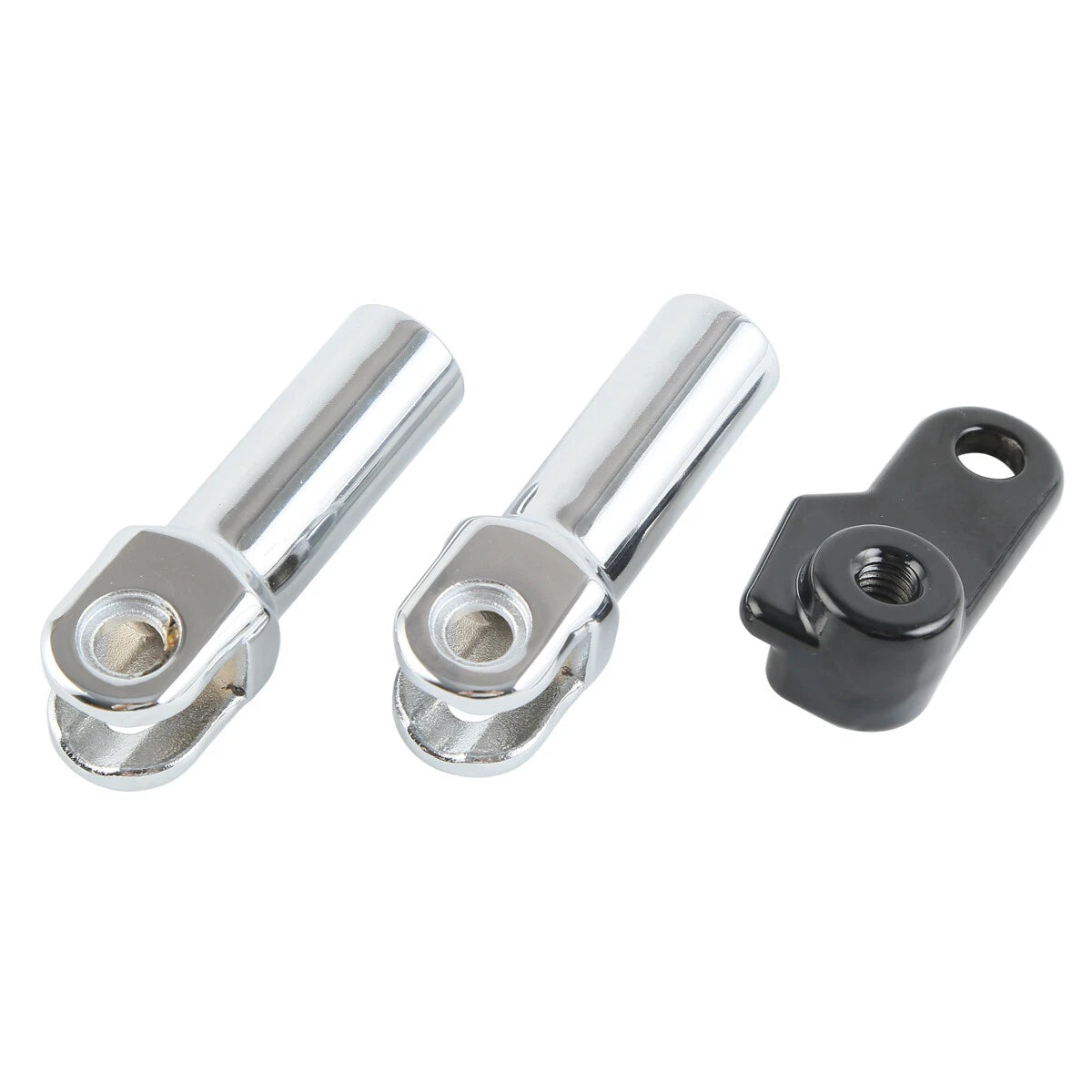 Chrome Passenger Foot Pegs Mount Clevis Kit for Harley Softail Slim (2012-2017)