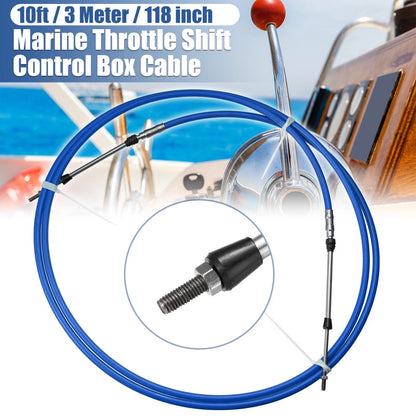 Remote Control Box Cable 10ft 118-Inch for Yamaha Blue
