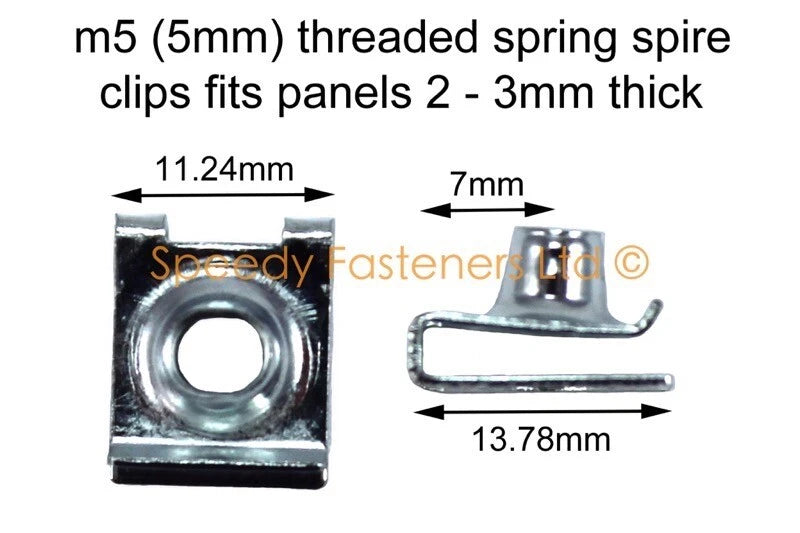 10x Fairing Clips Quick Fastening for Ducati Panigale