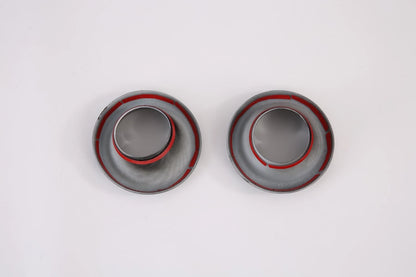 Carbon Fiber Fog Light Ring Cover Trim for 2019-2021 Kia Forte K3