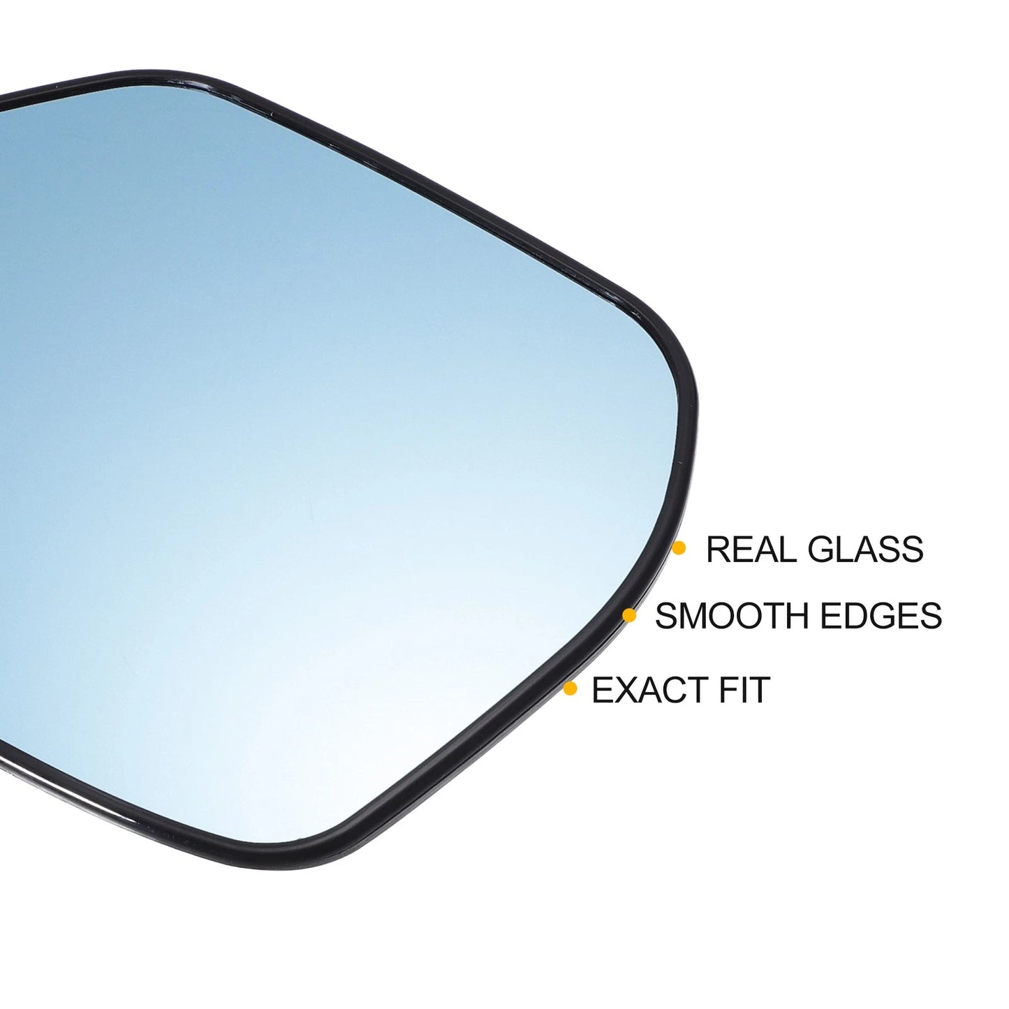 Left Side Blue Heated Mirror Glass for Honda CR-V 2007-2011