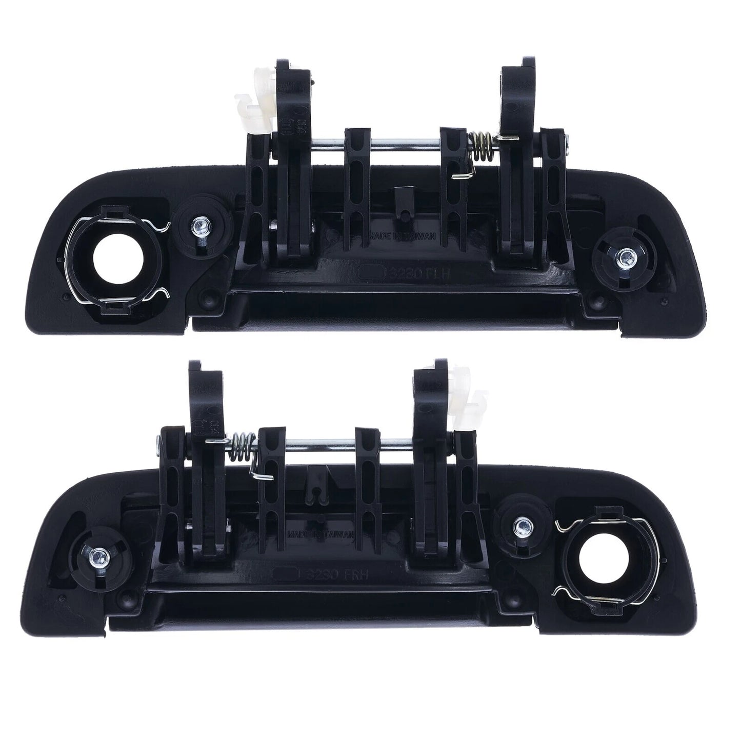 2 x Front Left & Right Outer Door Handle Black for Suzuki Baleno (1995–2002)
