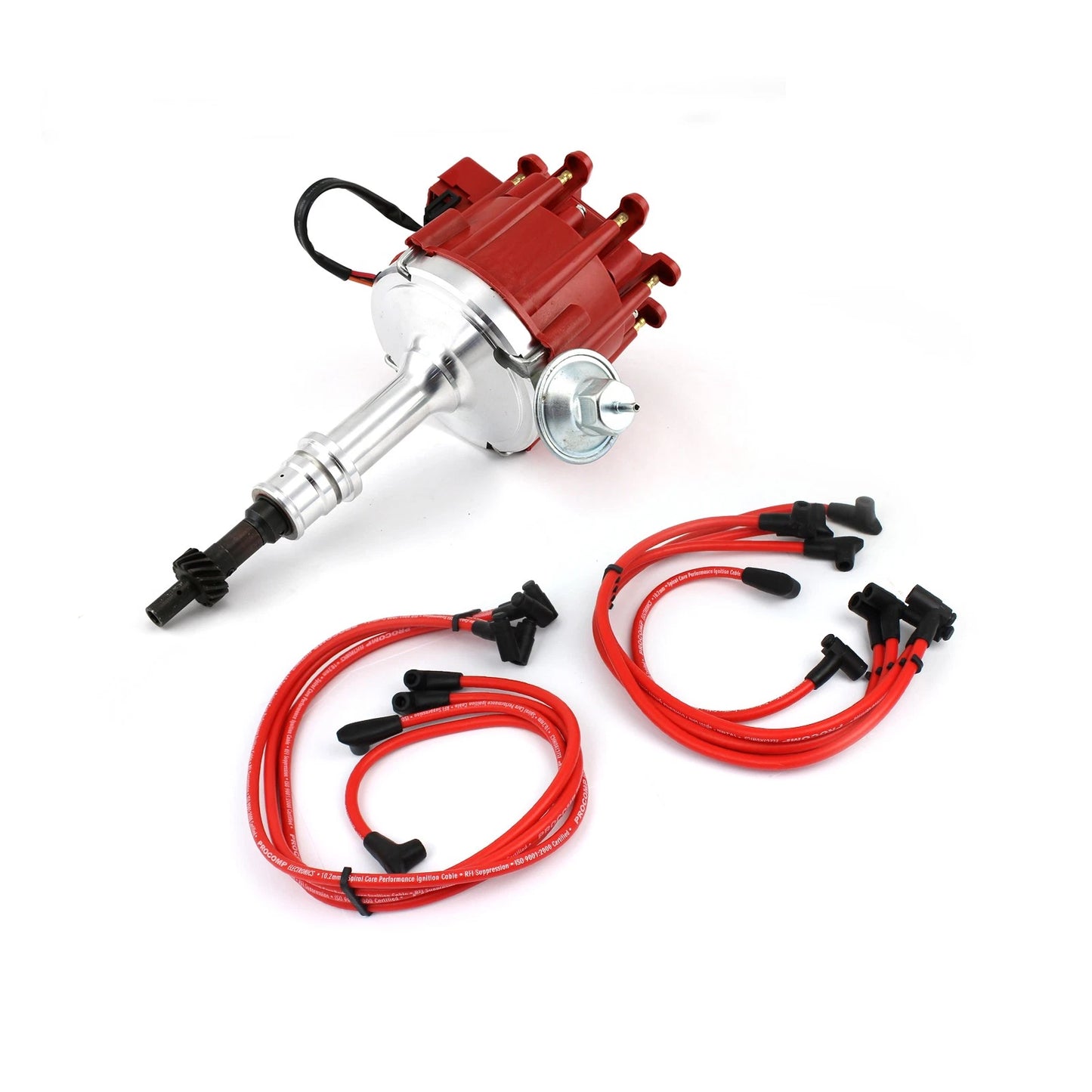 Coil Thunder HEI Distributor w/Wire Leads for Ford 351W Windsor (1965-1973)