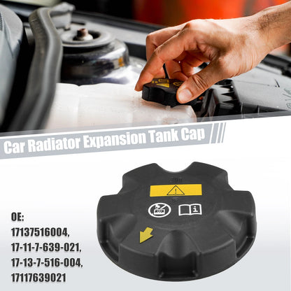 Car Radiator Coolant Reservoir Expansion Tank Cap for BMW E60 F10 X5 (2008-2016)
