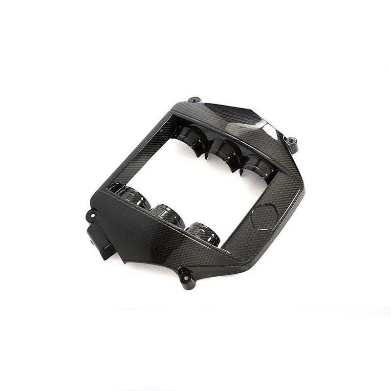 Real Carbon Fiber Front Engine Cover Motor for Nissan GTR R35 2009-2021