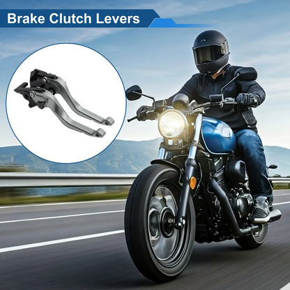 Short / 1 Pair / Brake Clutch Lever for Kawasaki Ninja 500 (2024–2025)