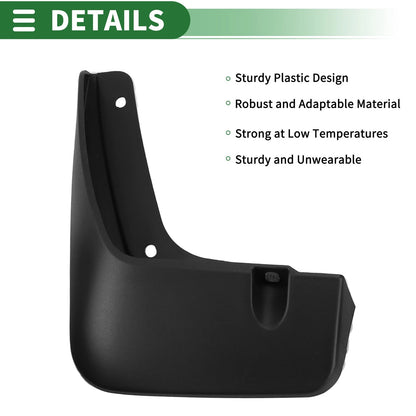 Mud Flaps Splash Guards for Hyundai Palisade 2019-2023 with Mount Accessories