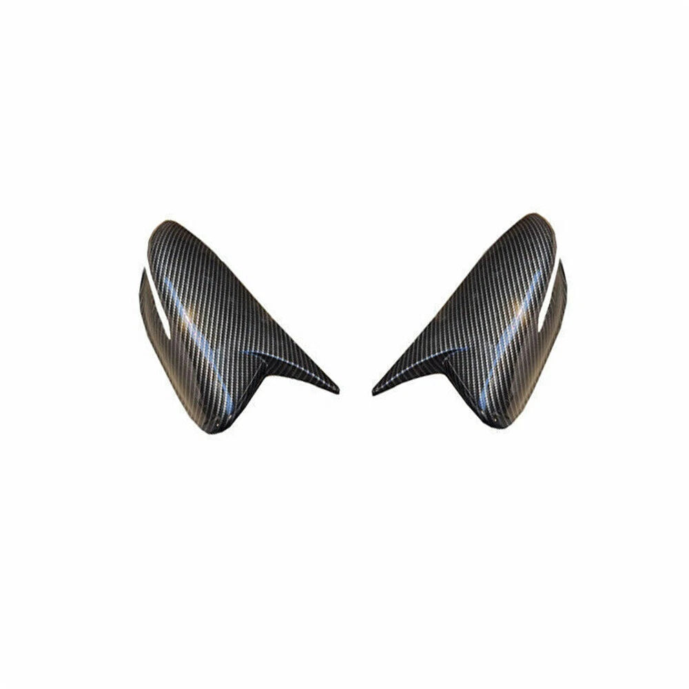 Carbon Fiber Look Rearview Side Mirror Covers for Kia Forte EX Sedan (2014-2020)