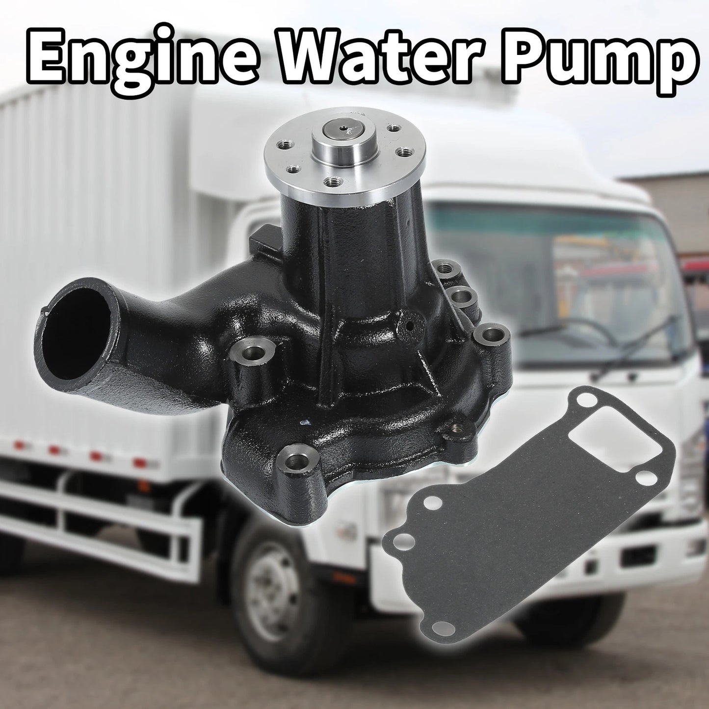 Water Pump with Gasket for Isuzu 6BD1