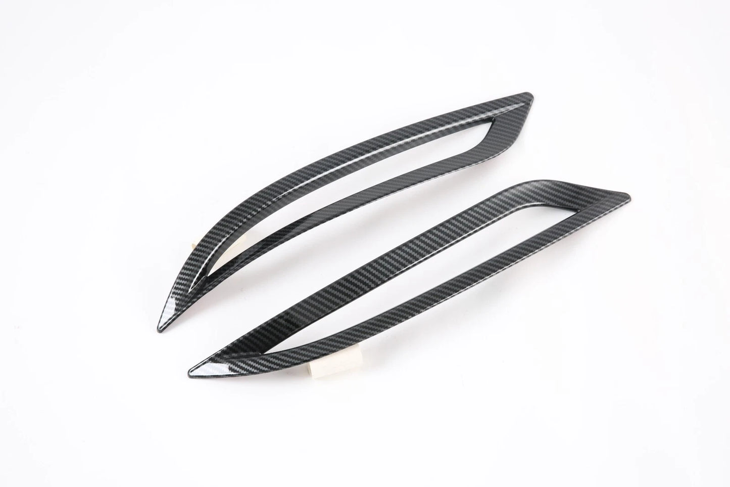 ABS Carbon Fiber Rear Fog Light Lamp Cover Trim for Tesla Model 3 (2018-2023) 2 x