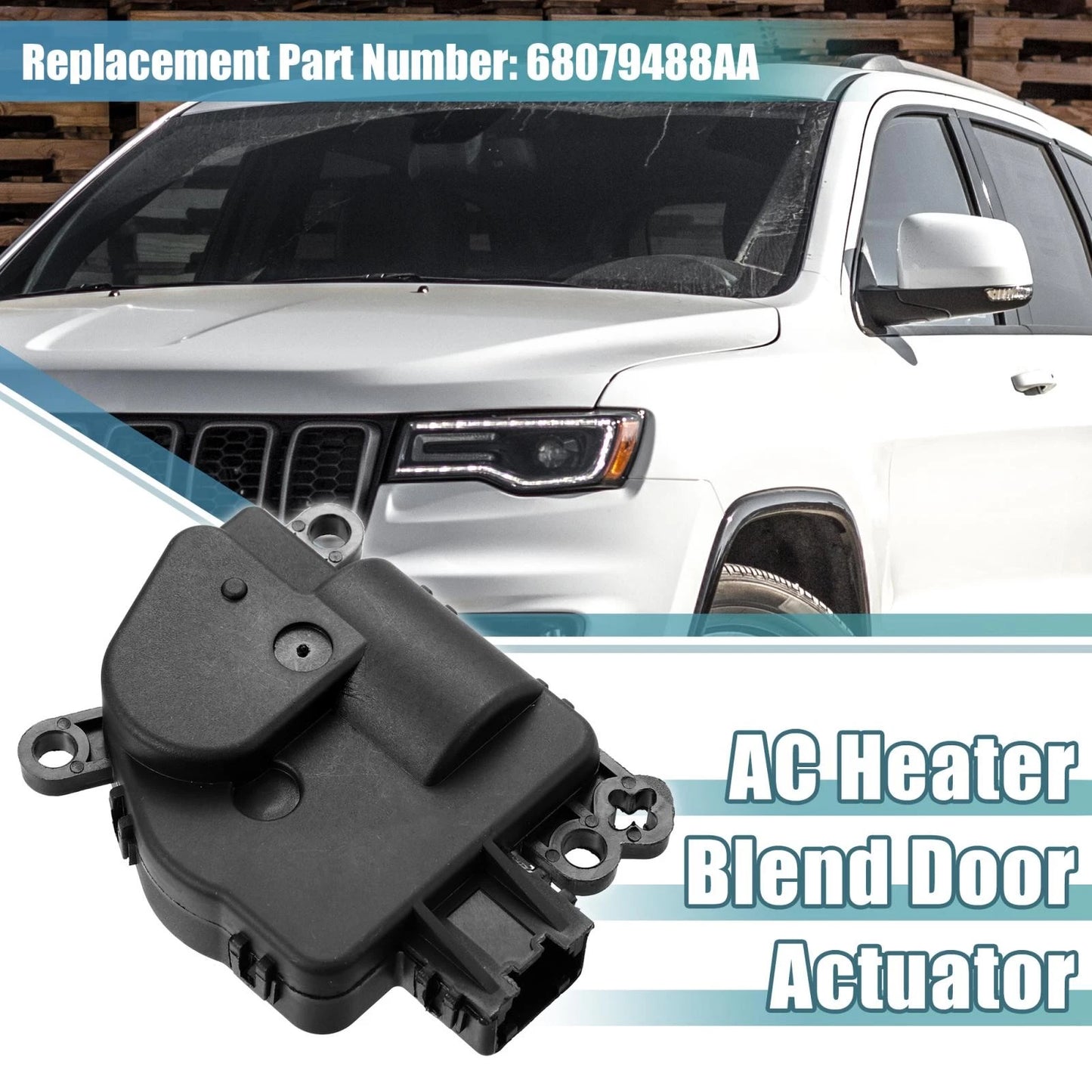 AC Heater Blend Door Actuator for Dodge Durango, Jeep (2011-2013)