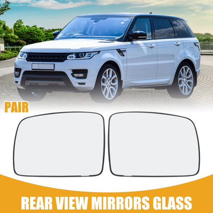 Rear View Mirror Glass Pair for Land Rover Range Rover Sport (2005-2013)