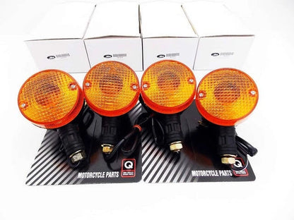 4 x Turn Signal Indicator Blinker Assembly for Suzuki TS250 T/X (1980-1981)