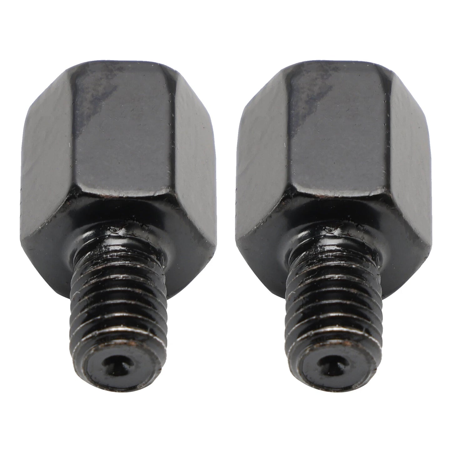 2 x Motorcycle Scooter Mirror Adapter M10 to M8 for Various Models