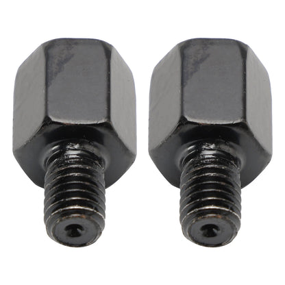 2 x Motorcycle Scooter Mirror Adapter M10 to M8 for Various Models