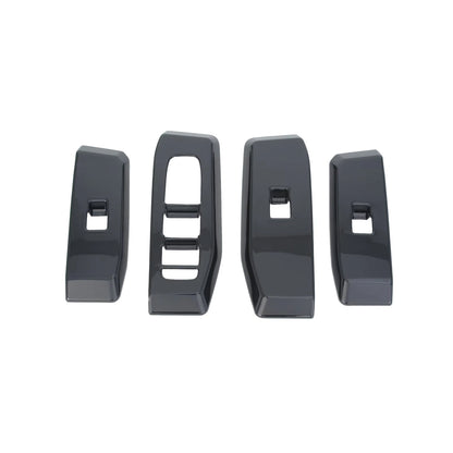 17x Black Interior Accessories Cover Trim Panel for Toyota Prado (2024–2025)