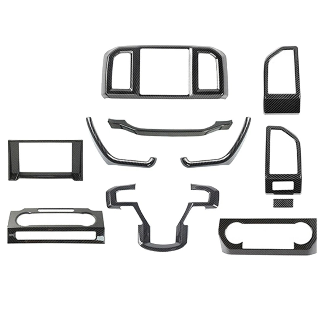 Carbon Fiber Interior Trim Decal for Ford F-150 (2015-2020)