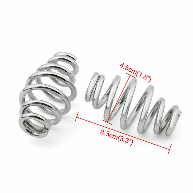 Solo Seat Springs Bracket for Motorcycle Chopper Bobber Chrome (F2)