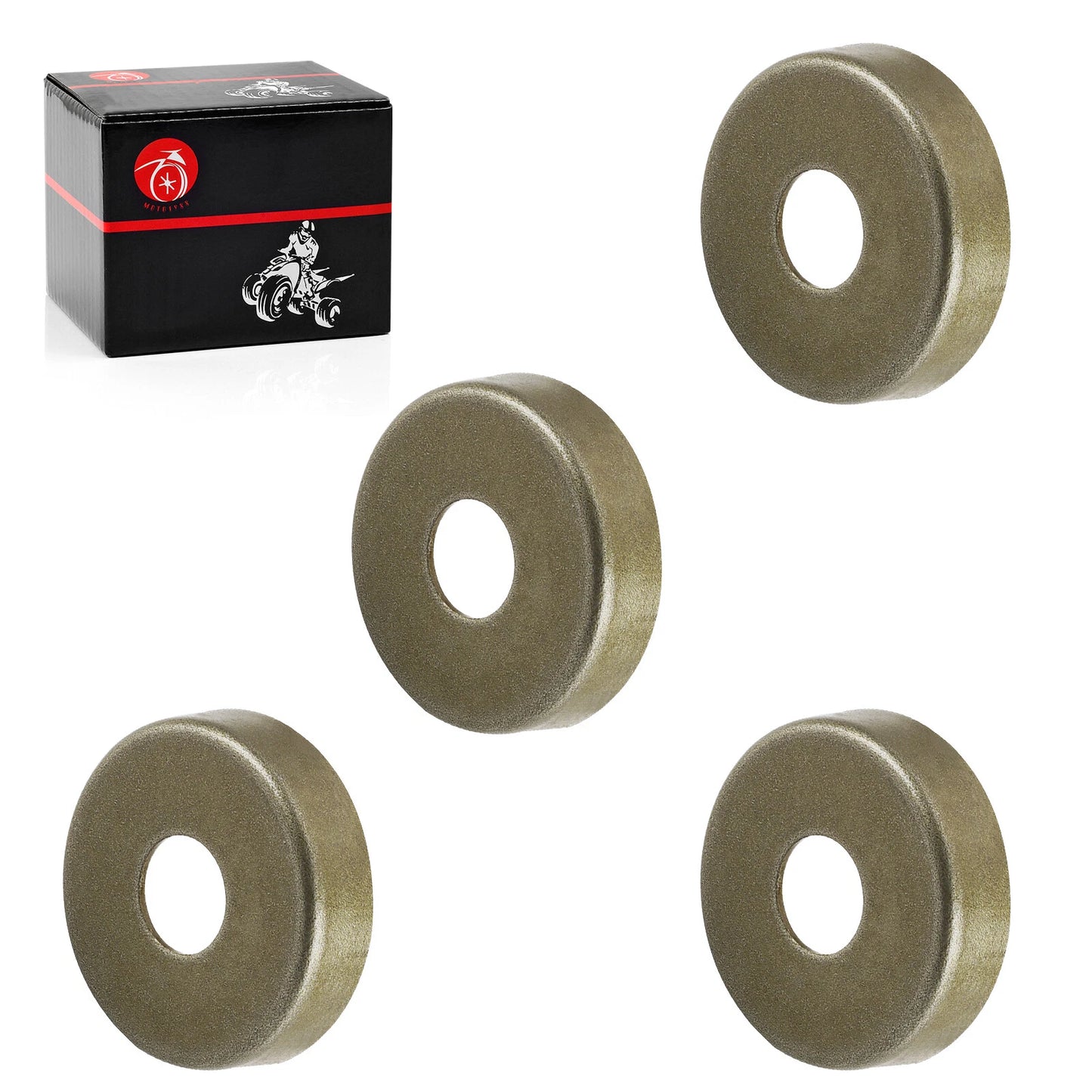 Front Arm Bushing Rubber Cap 4pcs for Polaris Outlaw (2007–2021)