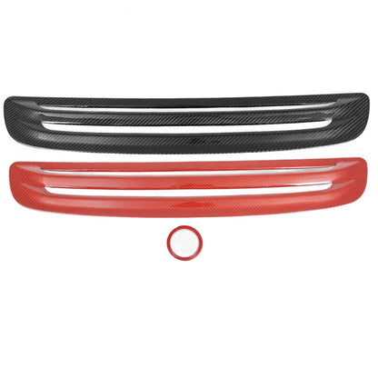 Dry Carbon Fiber Hood Vent Air Scoop Trim Cover for Civic Type R (2023-2024)