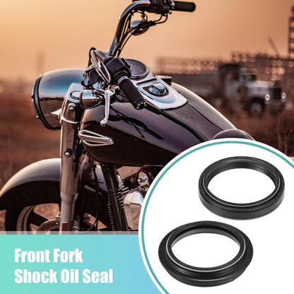 48mmx58mm Front Fork Shock Oil Dust Seal Set for KAWASAKI KLX450R