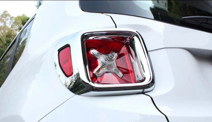 Chrome Rear Light Cover Trim for 2015-2018 Jeep Renegade (2015-2018)