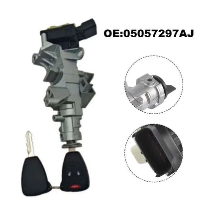 Steering Column Switch Housing With Key for Chrysler Vehicle Models
