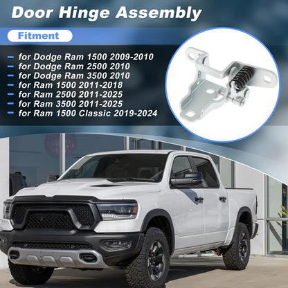 Front Left Lower Door Hinge for Dodge Ram 1500 2500 3500 (2009-2018)