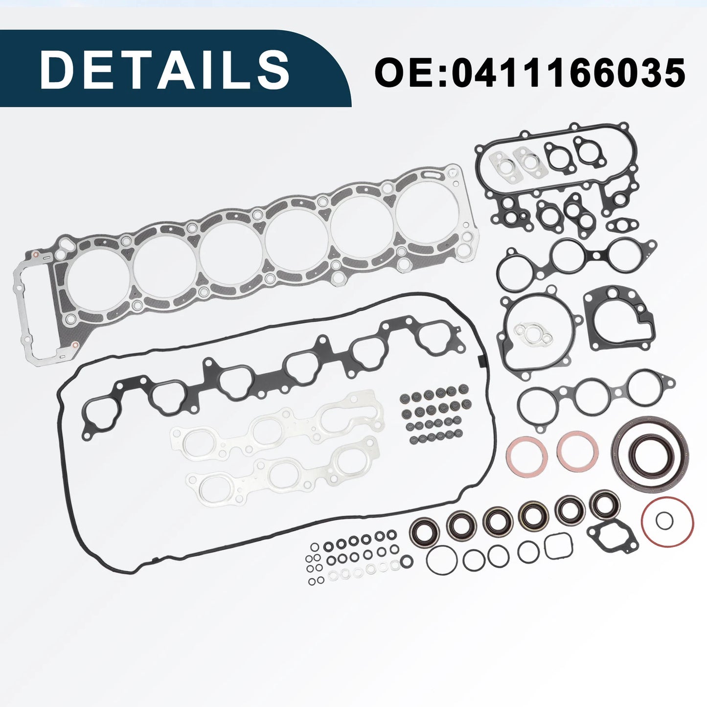 Cylinder Head Gasket Kit for Toyota 1FZ Engine (1990-1997)