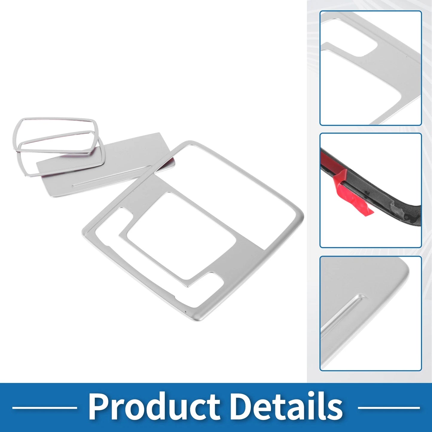 Light Trim Bezel for Honda Stepwgn 2023 Silver Tone