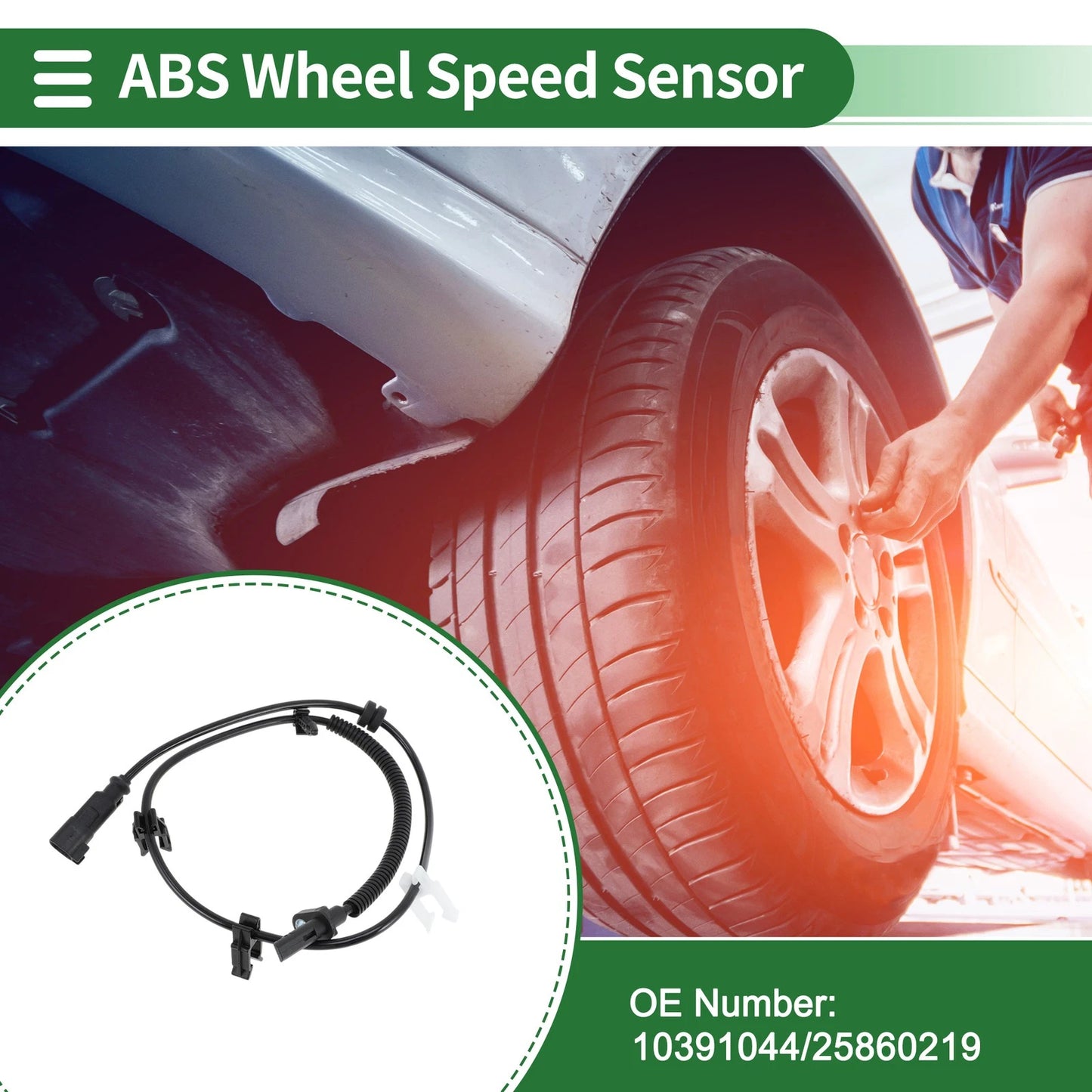 ABS Wheel Speed Sensor / 1 Pcs / for Buick Enclave (2008–2017)
