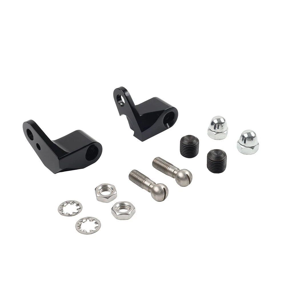 Front Turn Signal Mounts for Harley Dyna, Softail, Sportster (2003-2017)