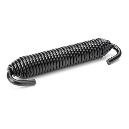 Black Universal Long Outlaw Racing Stainless Header Exhaust Springs 83mm
