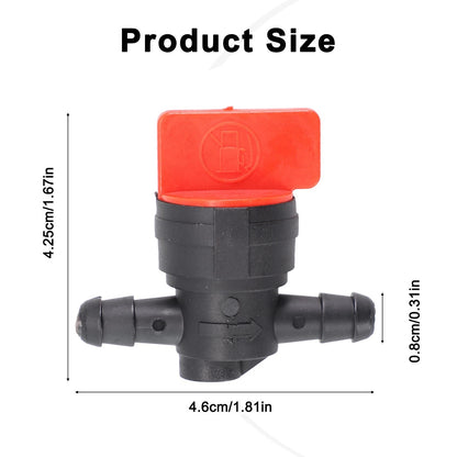 8mm In-Line Petrol On-Off Fuel Tap Switch Valve for Motorcycle Bike ATV