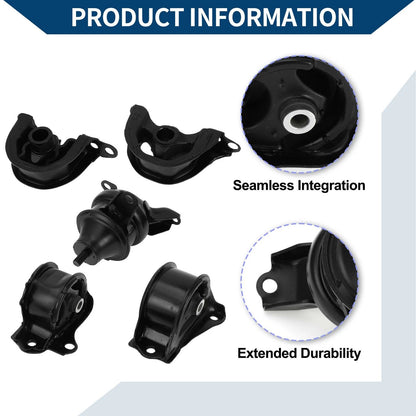 Engine Motor Mount Set for Honda CR-V (1997-2001)