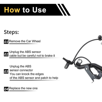 ABS Wheel Speed Sensor for Toyota CHR Front Left (2018-2019)