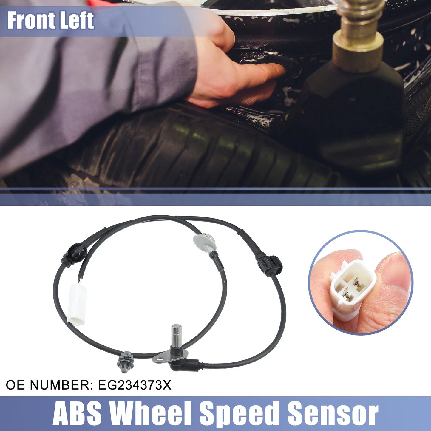 Front Left ABS Sensor for Mazda CX-7 (2007-2012)