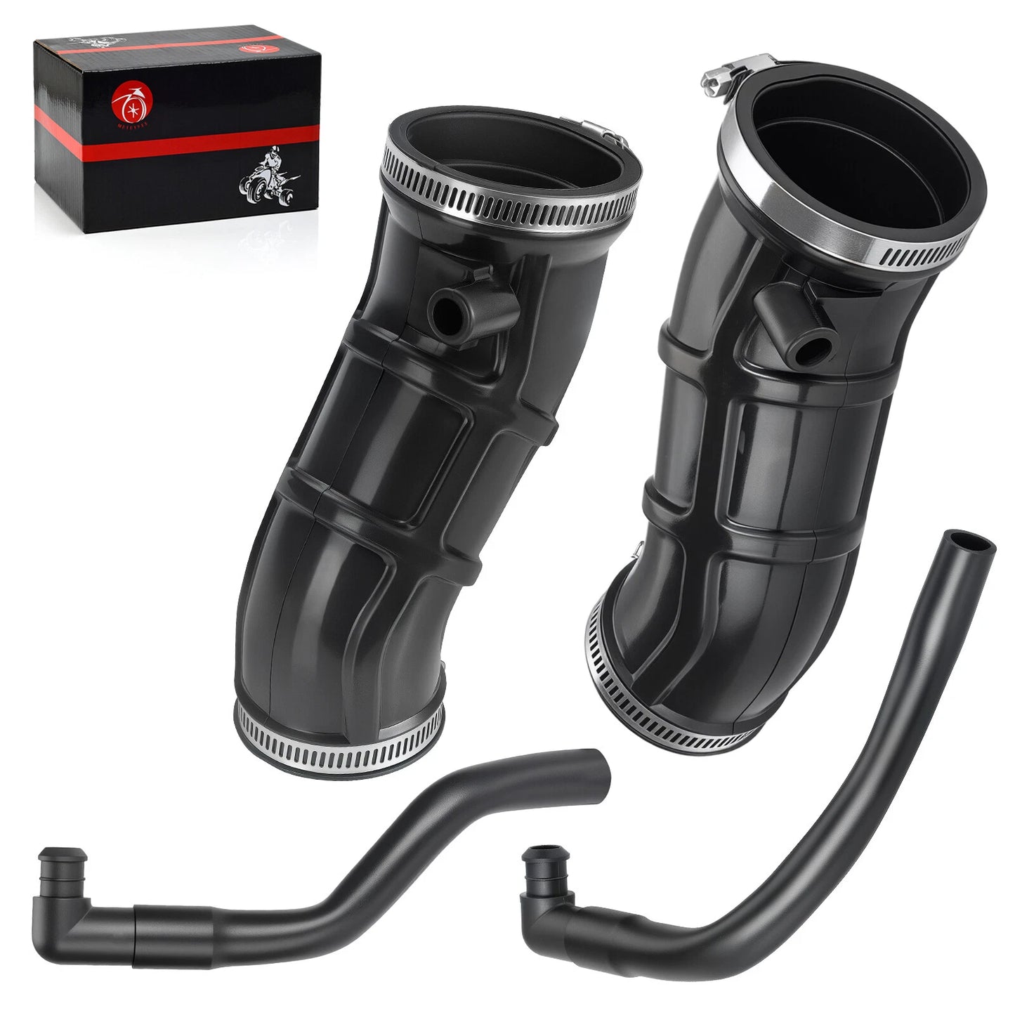 Airbox Manifold Snorkel Intake Tube L+R for Yamaha Raptor 660R (2001–2005)