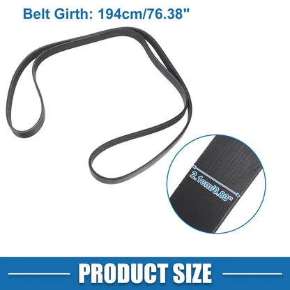 Serpentine Belt V-Ribbed for Infiniti Q50 3.0L V6