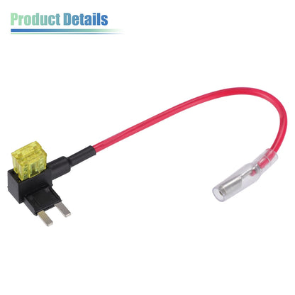 5 x Car Fuse Tap and Circuit Adapters 12V with 20A Mini Blade Fuses