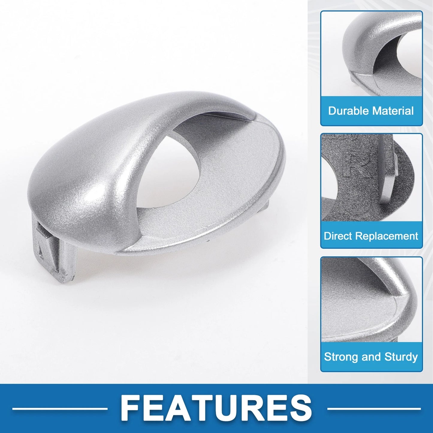 Bumper Headlight Washer Nozzle Cover Cap for BMW M3 (2008-2013)
