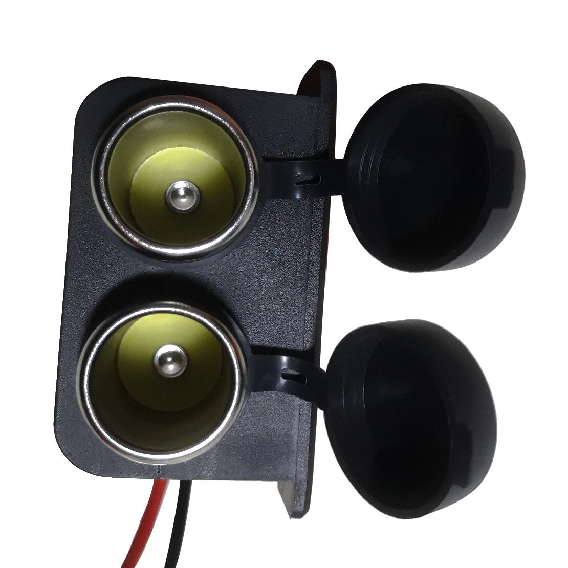 12V Dual Cigarette Lighter Plug Socket Splitter Cord for Car Truck