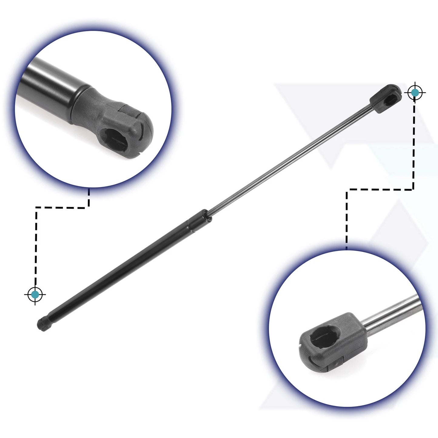2 x Rear Hatch Lift Support Gas Struts for Ford C-MAX (2012-2019)